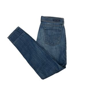 Citizens of Humanity Sz:26 Skinny Ankle Length Blue Jeans